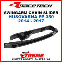 Rtech Husqvarna FE350 2014-2017 Black Swingarm Chain Slider