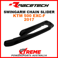 Rtech KTM 500 EXC-F EXCF 2017 Black Swingarm Chain Slider