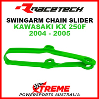 Rtech Kawasaki KX250F 2004-2005 Green Swingarm Chain Slider