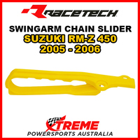 Rtech For Suzuki RMZ450 2005-2006 Yellow Swingarm Chain Slider