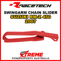 Rtech For Suzuki RMZ450 RM-Z450 2007 Red Swingarm Chain Slider