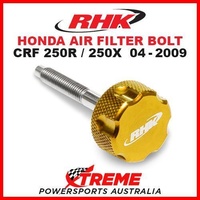 RHK MX GOLD AIR FILTER BOLT MOTO HONDA CRF250R CRF250X CRF 250R 250X 04-2009