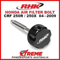 RHK MX BLACK AIR FILTER BOLT MOTO HONDA CRF250R CRF250X CRF 250R 250X 04-2009