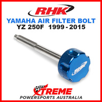 RHK MX BLUE AIR FILTER BOLT MOTO YAMAHA YZF 250 YZ250F YZ 250F 1999-2015 BIKE