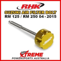 RHK MX GOLD AIR FILTER BOLT MOTO For Suzuki RM125 RM250 RM 125 250 04-2015 DIRT BIKE