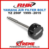 RHK MX BLACK AIR FILTER BOLT MOTO YAMAHA YZF 250 YZ250F YZ 250F 1999-2015 DIRT