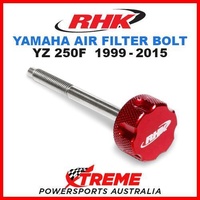 RHK MX RED AIR FILTER BOLT MOTO YAMAHA YZF 250 YZ250F YZ 250F 1999-2015 DIRTBIKE