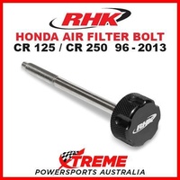 RHK MX BLACK AIR FILTER BOLT MOTO HONDA CR125 CR250 CR 125 250 1996-2013 DIRT