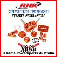 RHK BLING KIT ORANGE HUSABERG TE FE 125 250 300 350 450 501 2011-2014 ENDURO