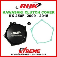 RHK MX BLACK CASE CLUTCH COVER KAWASAKI KX250F KX 250F KXF250 2009-2015 DIRTBIKE
