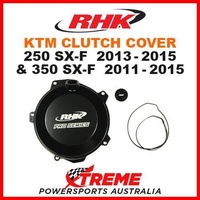 RHK MX BLACK CASE CLUTCH COVER KTM 250SXF SXF 250 2013-2015 350SXF 350 2011-2015
