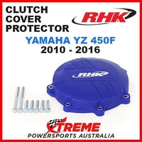 RHK MX FACTORY BLUE CLUTCH COVER PROTECTOR GUARD YAMAHA YZ450F YZF450 2010-2016