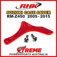 RHK MX OEM REPLACEMENT CASE SAVER RED For Suzuki RMZ 450 RM Z450 05-2015 MOTO DIRT