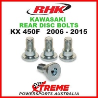 RHK MX REAR HEAVY DUTY BRAKE DISC BOLT SET KAWASAKI KX450F KXF450 2006-2015 MOTO