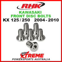 RHK MX FRONT HEAVY DUTY BRAKE DISC BOLT SET KAWASAKI KX125 KX250 2004-2010 MOTO
