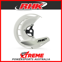 RHK White Front Disc Guard Honda CRF450X CRF 450X 2005-2016 FDG01-W