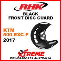 RHK Black Front Disc Guard KTM 500 EXC-F 500EXC-F 2017 FDG07-K
