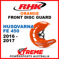 RHK Orange Front Disc Guard Husqvarna FE450 FE 450 2016-2017 FDG07-O