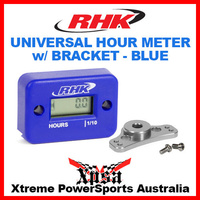 RHK MX ATV Hour Meter Blue Universal Dirt Bike Enduro Honda Yamaha Kawasaki