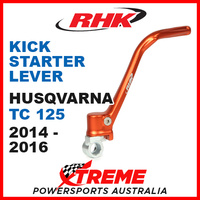 Husqvarna TC125 TC 125 2014-2016 Orange RHK Kick Start Lever RHK-KST502-O