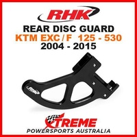 RHK MX ALLOY REAR DISC GUARD BLACK KTM EXC F 125 200 250 350 450 500 530 04-15