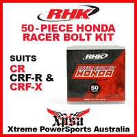 RHK HONDA 50 PIECE RACER BOLT KIT CR 125 250 CRF 250R 250X 450R 450X DIRTBIKE MX
