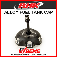 RHK For Suzuki RM-Z250 RMZ250 2005-2018 Black Alloy Fuel Tank Gas Cap, 56mm OD