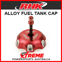 RHK Yamaha YZ125 YZ 125 2003-2018 Red Alloy Fuel Tank Gas Cap, 62mm OD