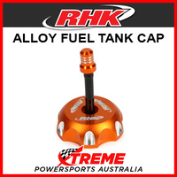 RHK KTM 520EXC 520 EXC 2000-2002 Orange Alloy Fuel Tank Gas Cap, 50mm OD