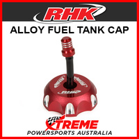 RHK KTM 50SX 50 SX 2004-2016 Red Alloy Fuel Tank Gas Cap, 50mm OD