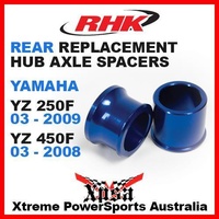 RHK REPLACEMENT AXLE SPACER REAR YAMAHA YZF 250 YZ250F 03-09 YZ450F 450 03-08 BL