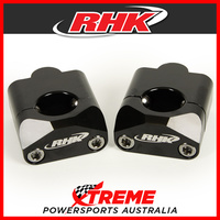 RHK Black 1-1/8" Tapered Handlebar 35mm Bar Riser Upgrade from 7/8" Solid Style
