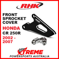 RHK Honda CR250R CR 250 R 2002-2007 Front Alloy Sprocket Cover Black