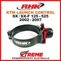 RHK MX RED BLACK FORK LAUNCH CONTROL KTM SX SXF 125 250 450 520 525 02-2007