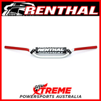 Renthal 7/8" Silver Red RC Honda / Kawasaki MX Bend Handlebars