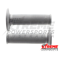 Renthal Mx Grips Soft Grey Trials Full Diamond Dirt Bike Motorcycle  