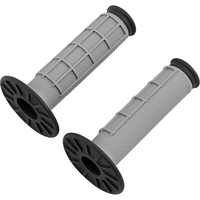 Renthal Black/Grey Half Waffle Dual Compound MX Grips Dirt Bike Motocross G152