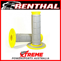 Renthal Mx Grips Yellow Tapered Half Waffle/Diamond Dirt Bike Motorcycle
