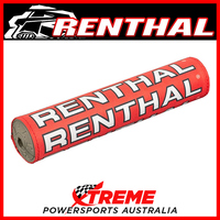 Renthal VMX Vintage Cloth 10" SX Retro Bar Pad Red/Black/White MX Dirtbike P352