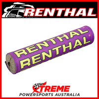 Renthal VMX Vintage Cloth 10" SX Retro Bar Pad Purple/Black/Yellow MX Dirtbike