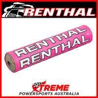 Renthal VMX Vintage Cloth 10" SX Retro Bar Pad Pink/Black/White MX Dirtbike P356