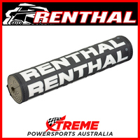 Renthal VMX Vintage Cloth 10" SX Retro Bar Pad Black/Silver/White MX Dirtbike