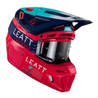 Leatt V23 8.5 Red Moto Helmet Kit