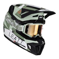 Leatt V23 7.5 Cactus Moto Helmet Kit