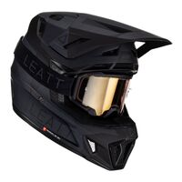 Leatt V23 7.5 Stealth Moto Helmet Kit