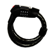Kryptonite 80cm, 20mm Steel Kryptoflex 2080 Combo Armoured Cable Lock