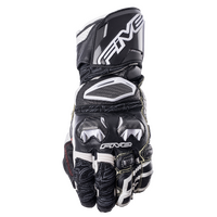 Five RFX Race Black Gloves XL