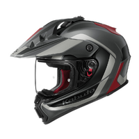 Kabuto GEOSYS GT MIPS BLOCK GUNMETAL RED S