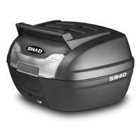 Shad SH40 Top Case Cargo Black with Cargo Rack 40L Motorcycle Cruiser