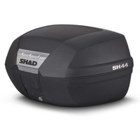 Shad SH44 Motorcycle Cruiser Top Case 44L with Black Carbon